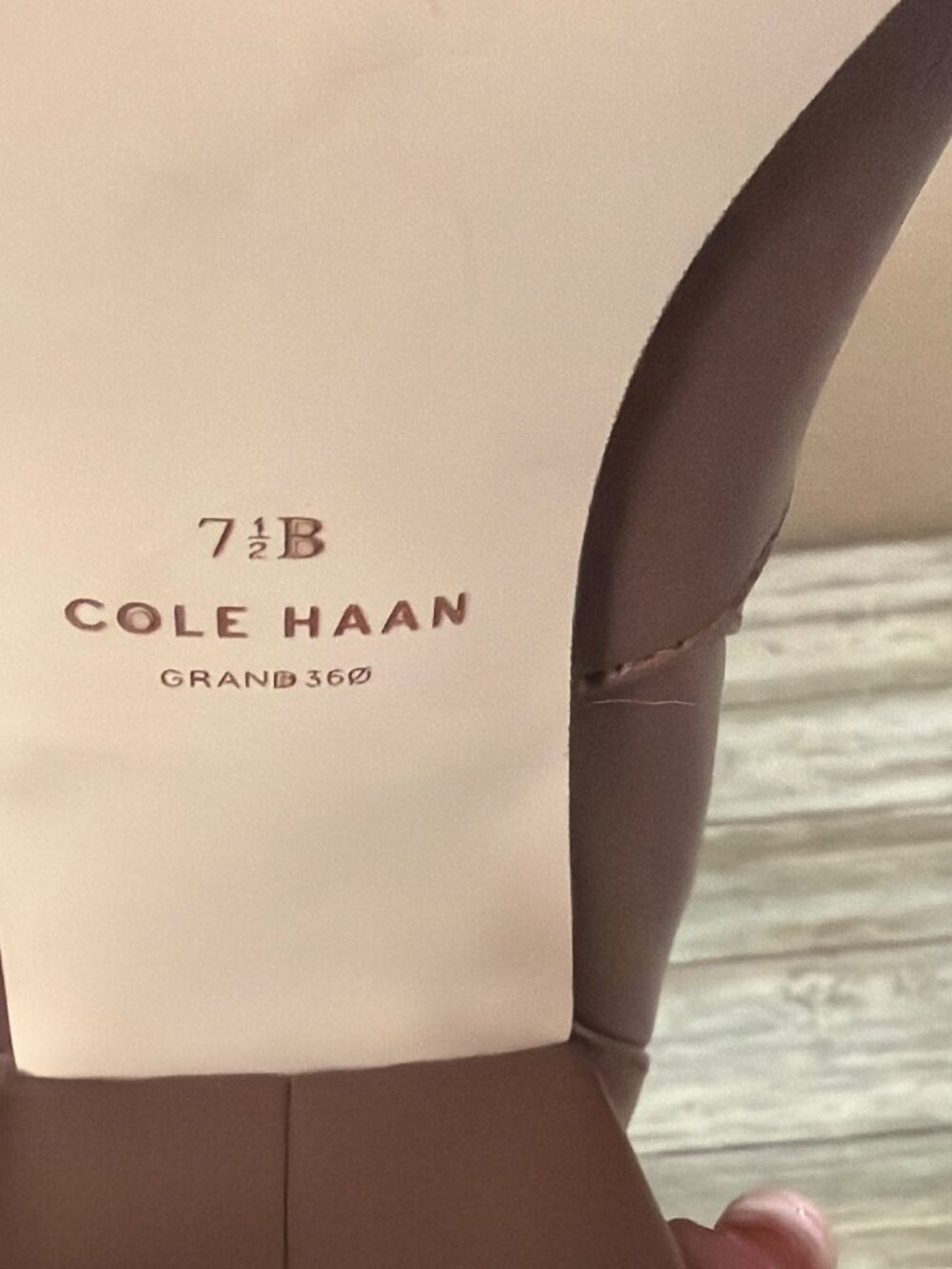 Cole Haan Chrystie Grand 360 Leather Knee High Boots Brown 7.5B NWOB - Picture 8 of 16
